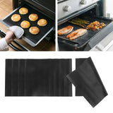 5Pcs Thickened Nonstick Barbecue Grill Mat BBQ Grill Mat Portable Outdoor Picnic Cooking Tool