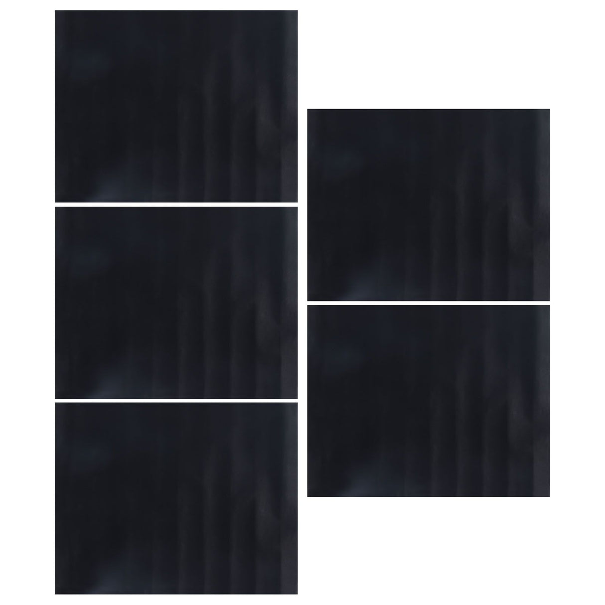 5Pcs Barbecue Grill Mat Rectangle PTFE Reusable Non Stick Fryer Mat for Frying Cooking Grilling