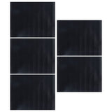 5Pcs Barbecue Grill Mat Rectangle PTFE Reusable Non Stick Fryer Mat for Frying Cooking Grilling