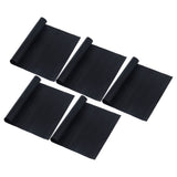5Pcs Barbecue Grill Mat Rectangle PTFE Reusable Non Stick Fryer Mat for Frying Cooking Grilling - Side View