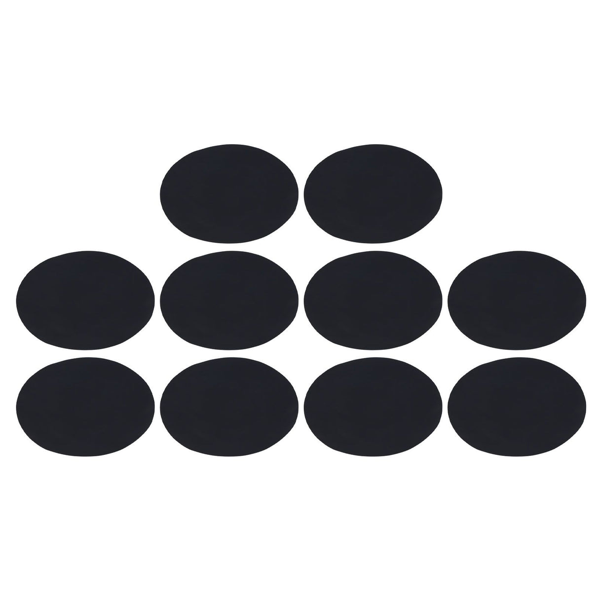 10Pcs Round Barbecue Grill Mat PTFE Reusable Non Stick High Temperature Resistant Fryer Mat for Frying Cooking Grilling