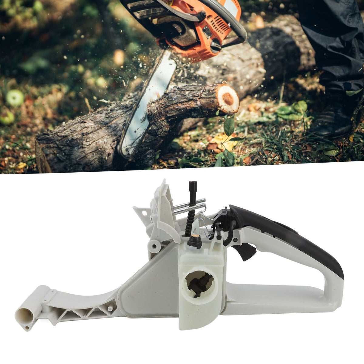 Gas Fuel Tank Rear Handle Back Grip Chainsaw Industrial Instruments Accessories for STIHL MS340 MS360 036
