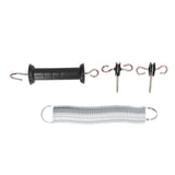 Electric Fence Gate Kit PP Iron 5 Meters Animal Spring Door Accessory with Handle Insulated Nail for Livestock - Extra Image
