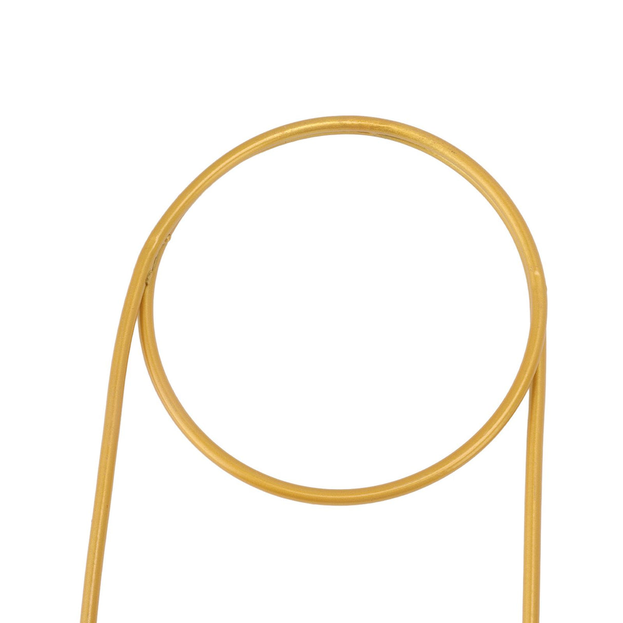 3 Pcs Plant Trellis 40cm Wrought Iron Metal Plant Climbing Trellis Indoor Green Plant Potted Flower Arrangement Bracket Gold
