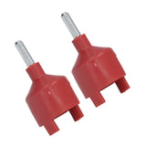 2pcs Electric Fence Insulator Mounting Sleeve Plastic Electronic Fence Installation Tools for Farm - Side View