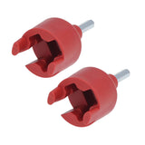 2pcs Electric Fence Insulator Mounting Sleeve Plastic Electronic Fence Installation Tools for Farm