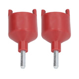 2pcs Electric Fence Insulator Mounting Sleeve Plastic Electronic Fence Installation Tools for Farm - Low Angle