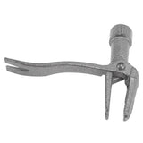 Stand Up Weeder Head Tool Iron Efficient Manual Root Pulling Picker for Courtyards Gardens - Rear View