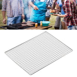 Barbecue Wire Mat Rust Proof Stainless Steel Multi Functional BBQ Grill Mat for Home Picnics Camping