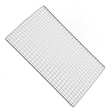 Barbecue Wire Mat Rust Proof Stainless Steel Multi Functional BBQ Grill Mat for Home Picnics Camping