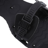1 Pair Spike Sandals PU Lawn Aerator Shoes Grass Aerator Tool for Yard Garden Plants Health Black - Extra Image