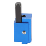 Woodworking Right Angle Corner Chisel Square Recessed Hinge Door Lock Recess Corner Wood Chiseling Tool Blue