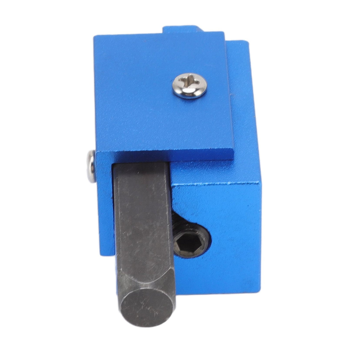 Woodworking Right Angle Corner Chisel Square Recessed Hinge Door Lock Recess Corner Wood Chiseling Tool Blue