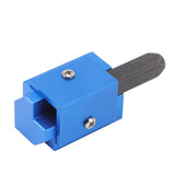 Woodworking Right Angle Corner Chisel Square Recessed Hinge Door Lock Recess Corner Wood Chiseling Tool Blue