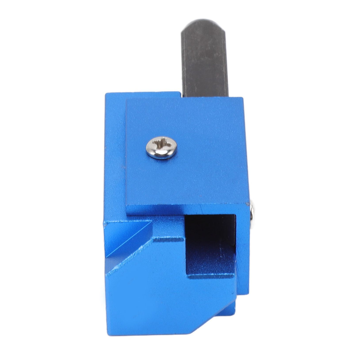 Woodworking Right Angle Corner Chisel Square Recessed Hinge Door Lock Recess Corner Wood Chiseling Tool Blue