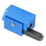 Woodworking Right Angle Corner Chisel Square Recessed Hinge Door Lock Recess Corner Wood Chiseling Tool Blue - Extra Image