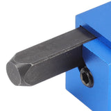 Woodworking Right Angle Corner Chisel Square Recessed Hinge Door Lock Recess Corner Wood Chiseling Tool Blue