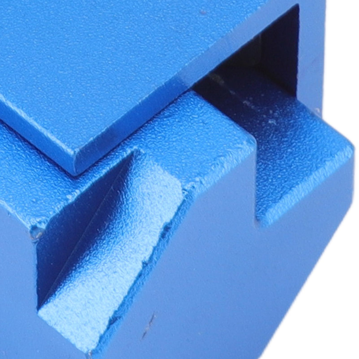 Woodworking Right Angle Corner Chisel Square Recessed Hinge Door Lock Recess Corner Wood Chiseling Tool Blue