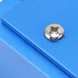 Woodworking Right Angle Corner Chisel Square Recessed Hinge Door Lock Recess Corner Wood Chiseling Tool Blue - Extra Image