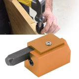 Woodworking Right Angle Corner Chisel Square Recessed Hinge Door Lock Recess Corner Wood Chiseling Tool Gold - Extra Image