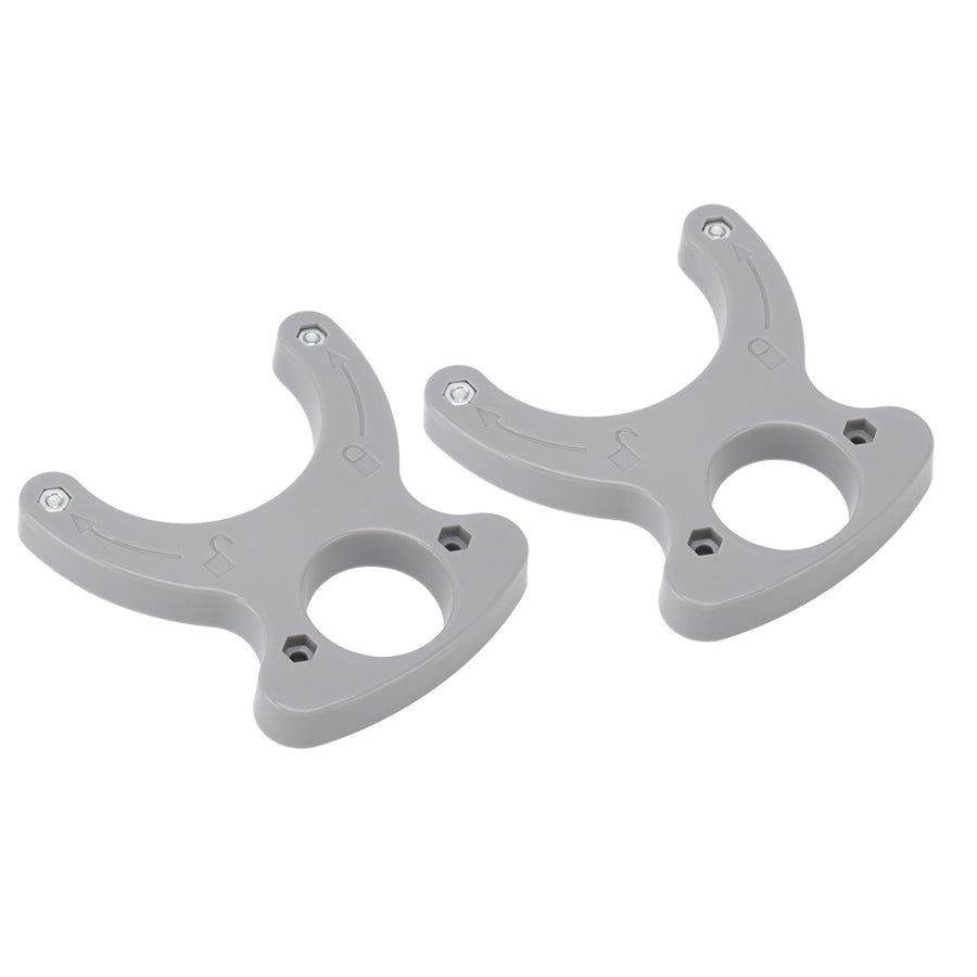 2Pcs Router Table Insert Plate Wrench High Accuracy Portable Plastic Ring Wrench for Woodworking Wood Router Table