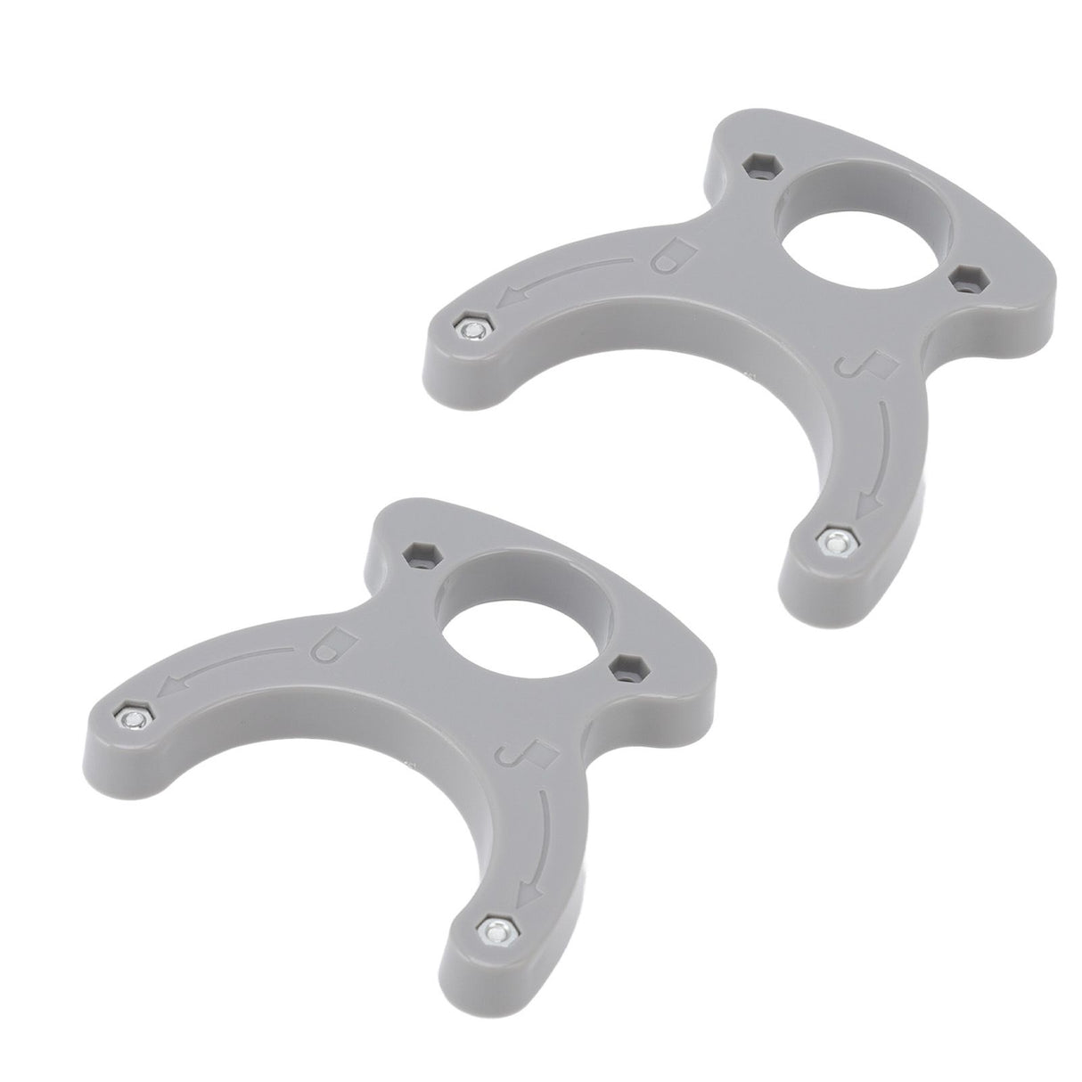 2Pcs Router Table Insert Plate Wrench High Accuracy Portable Plastic Ring Wrench for Woodworking Wood Router Table