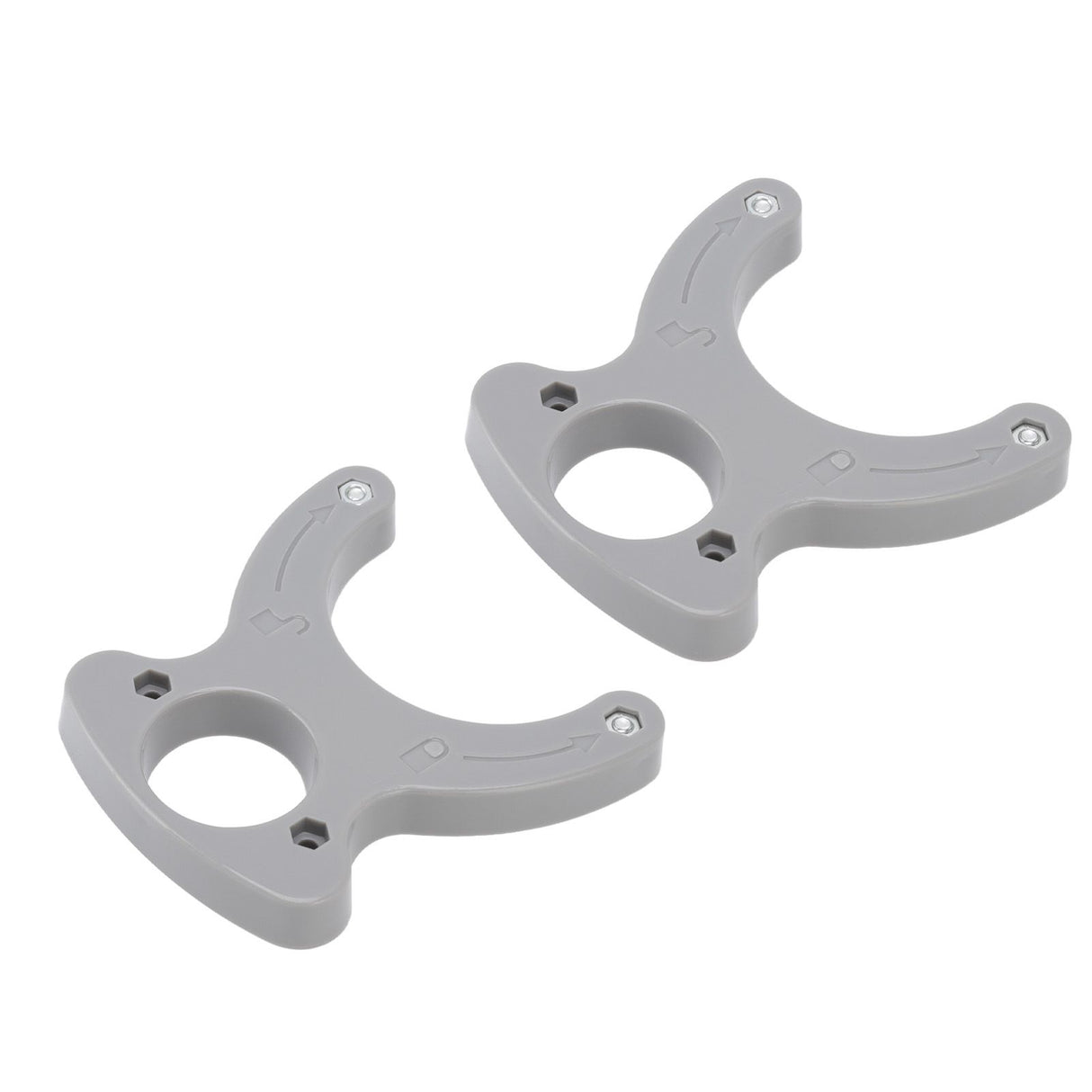 2Pcs Router Table Insert Plate Wrench High Accuracy Portable Plastic Ring Wrench for Woodworking Wood Router Table