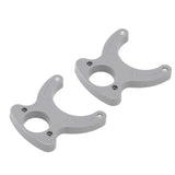2Pcs Router Table Insert Plate Wrench High Accuracy Portable Plastic Ring Wrench for Woodworking Wood Router Table