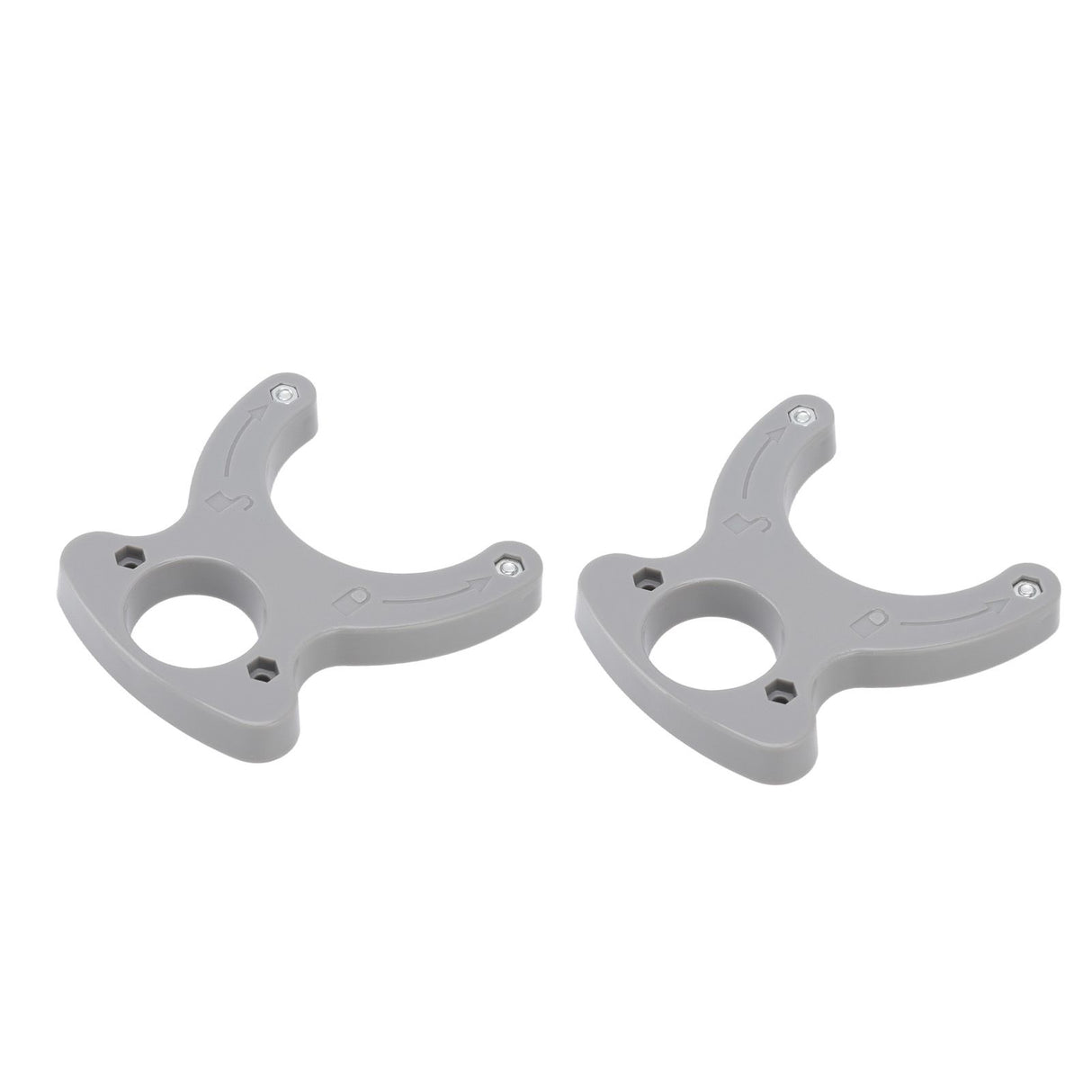 2Pcs Router Table Insert Plate Wrench High Accuracy Portable Plastic Ring Wrench for Woodworking Wood Router Table