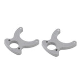 2Pcs Router Table Insert Plate Wrench High Accuracy Portable Plastic Ring Wrench for Woodworking Wood Router Table - Close-Up Angle