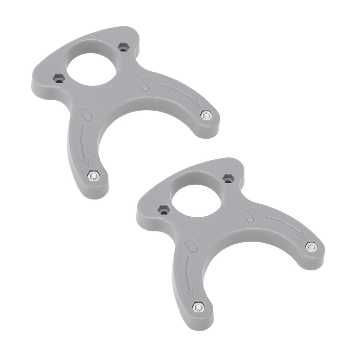 2Pcs Router Table Insert Plate Wrench High Accuracy Portable Plastic Ring Wrench for Woodworking Wood Router Table