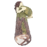 Fairy Statue Bird Feeder Resin Attractive Beautiful Goddess Statuary Bird Feeder for Outdoor Gardens