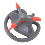 Water Sprinkler Multifunctional 360 Degree Rotation Lawn Sprinkler for Garden Yard Plant Irrigation - Top-Down View