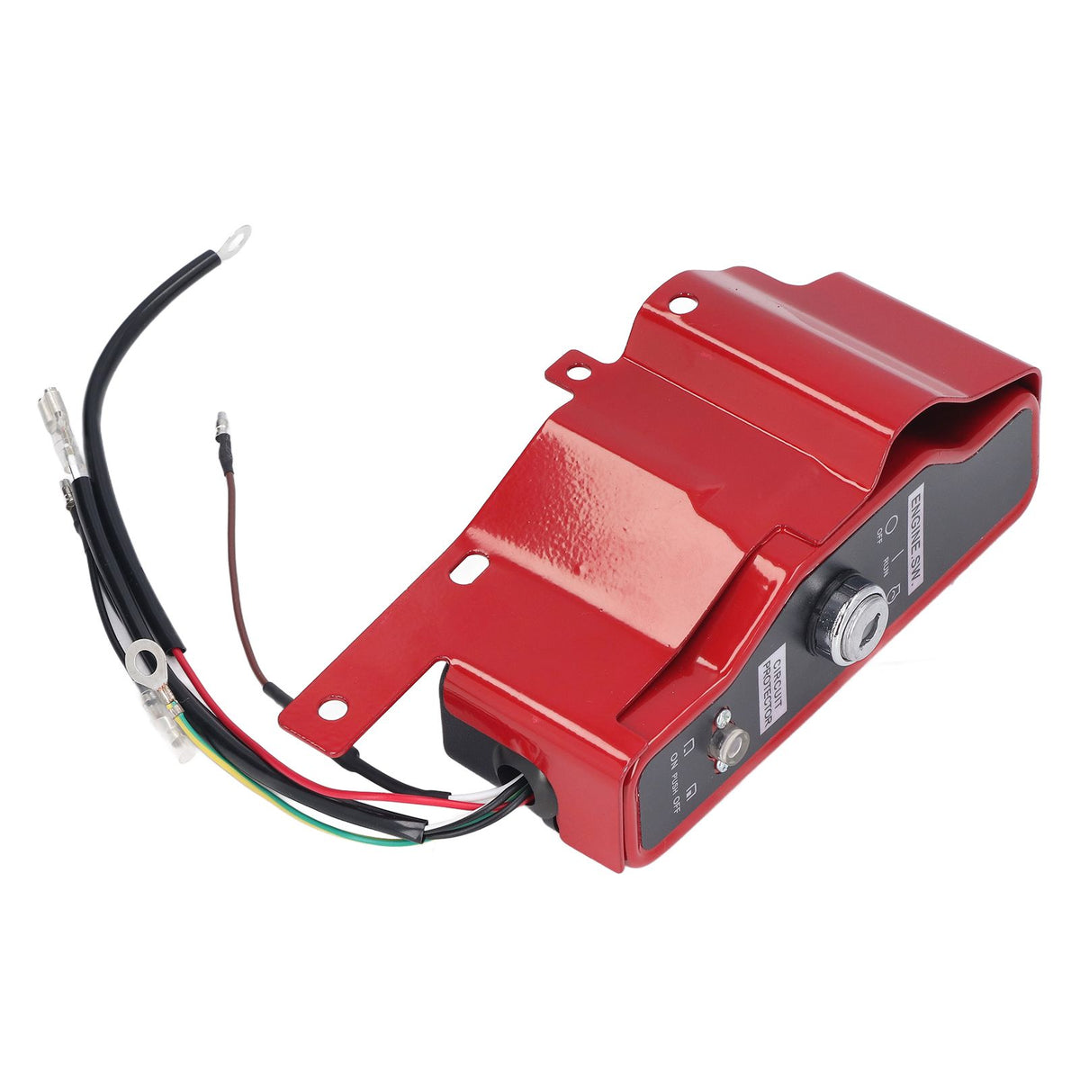 Ignition Key Switch Box Ignition Starter Switch Kit with 2 Keys for GX340 GX390 11hp 13hp Gas Engine