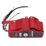 Ignition Key Switch Box Ignition Starter Switch Kit with 2 Keys for GX340 GX390 11hp 13hp Gas Engine - Top-Down View
