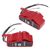 Ignition Key Switch Box Ignition Starter Switch Kit with 2 Keys for GX340 GX390 11hp 13hp Gas Engine