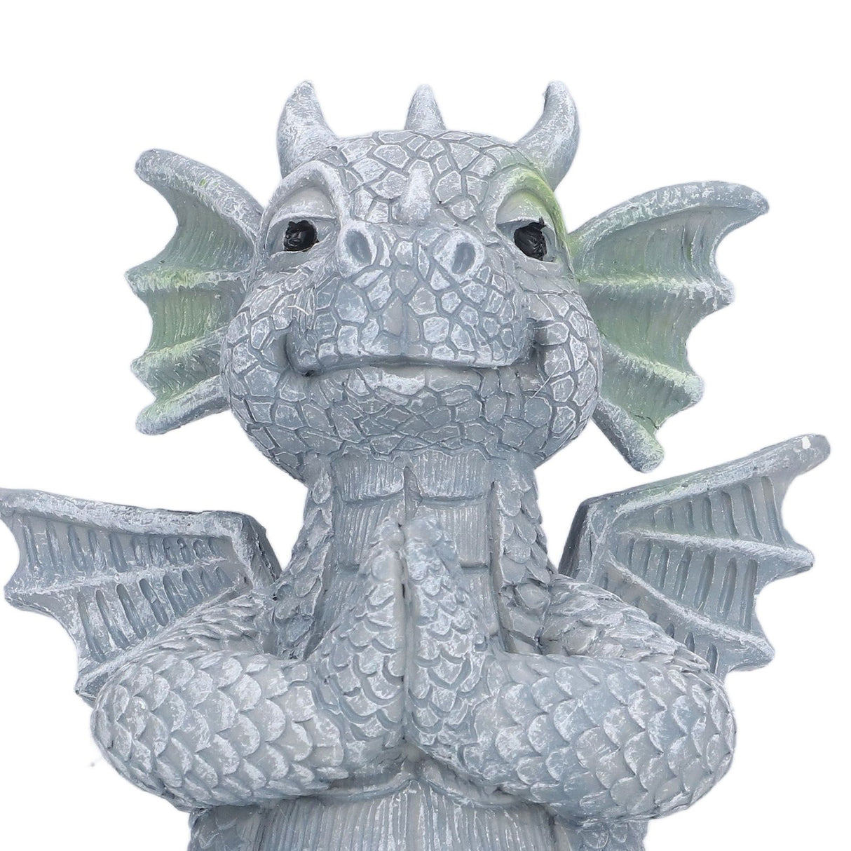 Small Dinosaur Sculpture Resin Meditated Statue Home Ornament for Garden Tree Courtyard Backyard