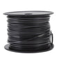 3.3mm/0.13in Square String Trimmer Line High Efficiency Nylon Black Grass Trimmer Line Replacement for Husqvarna 100m/328.1ft