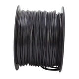 3.3mm/0.13in Square String Trimmer Line High Efficiency Nylon Black Grass Trimmer Line Replacement for Husqvarna 100m/328.1ft - Side View