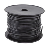 3.3mm/0.13in Square String Trimmer Line High Efficiency Nylon Black Grass Trimmer Line Replacement for Husqvarna 100m/328.1ft