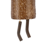 Rustic Hanging Animal Wind Chimes Resin Hand Made Natural Garden Decoration for Gardens Backyards Trees Yards C Raccoon
