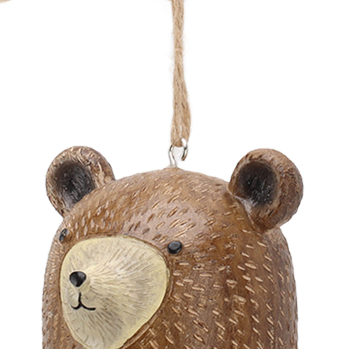 Rustic Hanging Animal Wind Chimes Resin Hand Made Natural Garden Decoration for Gardens Backyards Trees Yards C Raccoon