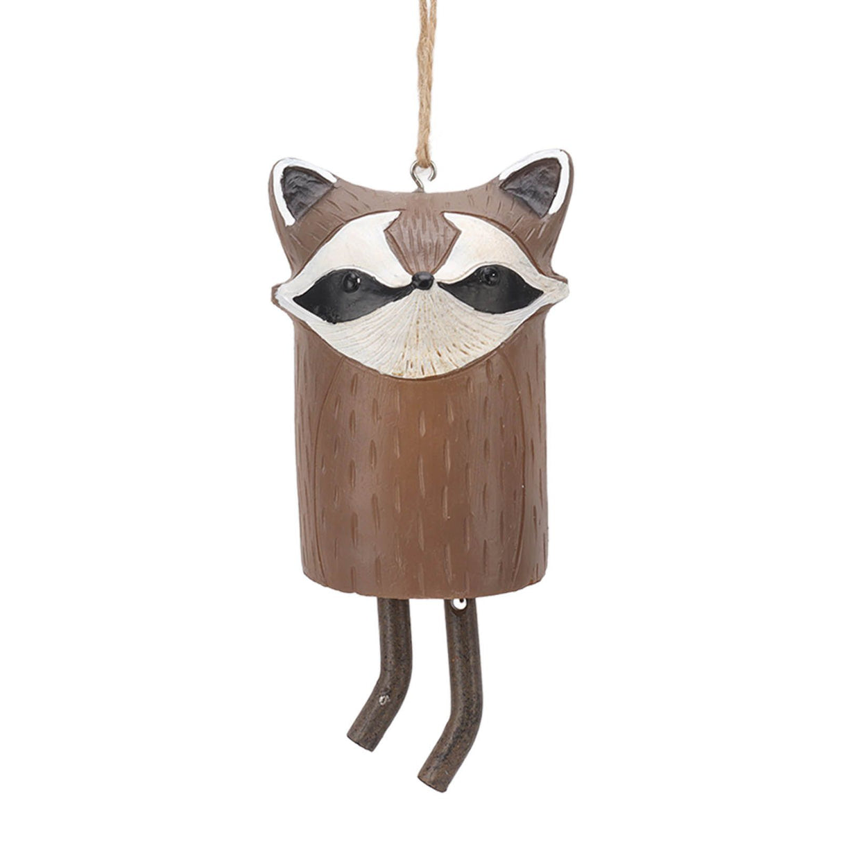 Rustic Hanging Animal Wind Chimes Resin Hand Made Natural Garden Decoration for Gardens Backyards Trees Yards D Red Panda