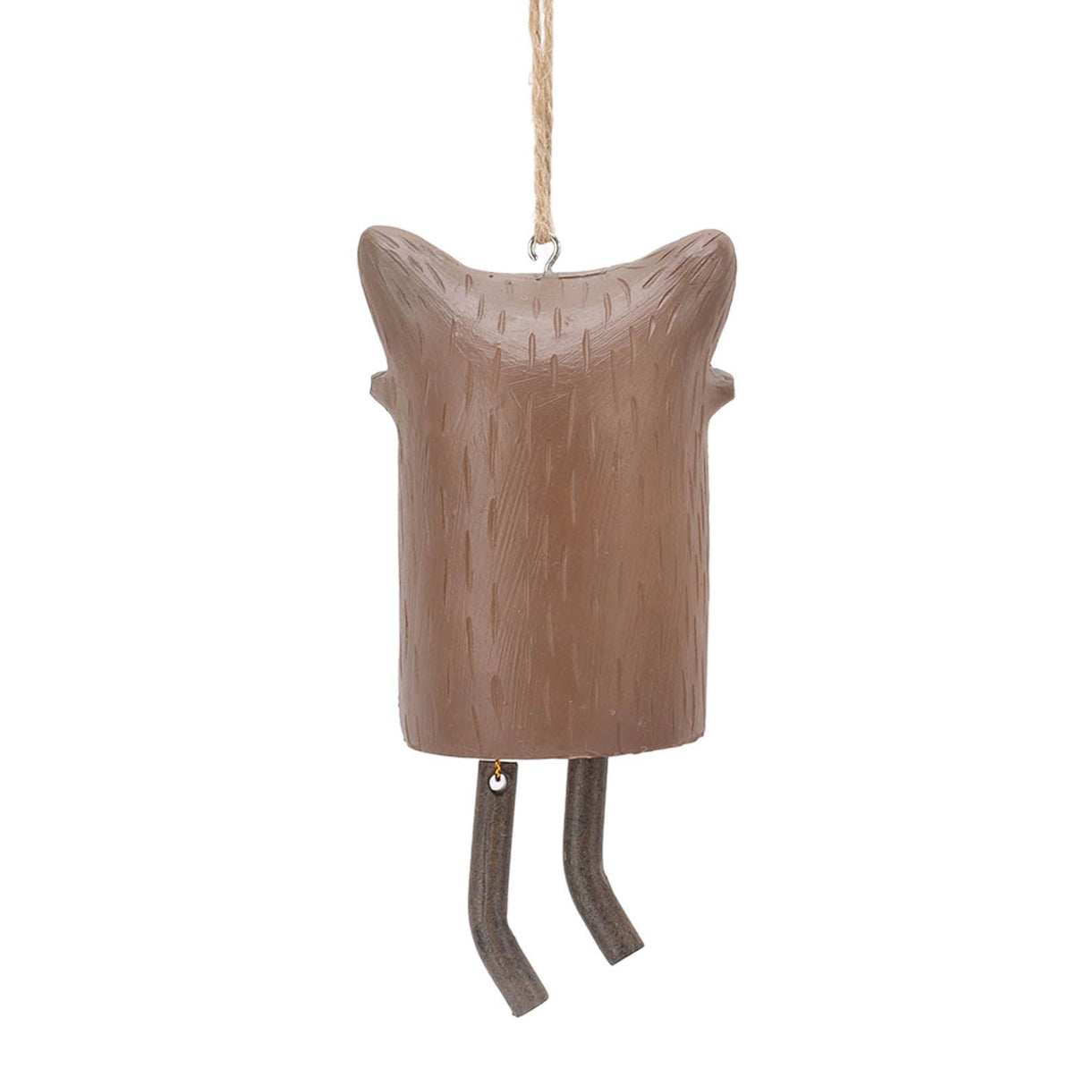 Rustic Hanging Animal Wind Chimes Resin Hand Made Natural Garden Decoration for Gardens Backyards Trees Yards D Red Panda
