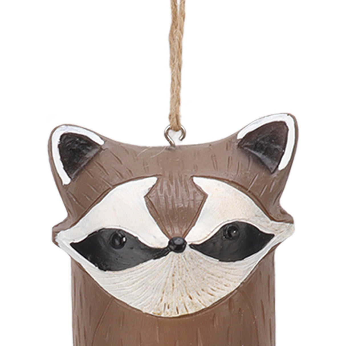 Rustic Hanging Animal Wind Chimes Resin Hand Made Natural Garden Decoration for Gardens Backyards Trees Yards D Red Panda