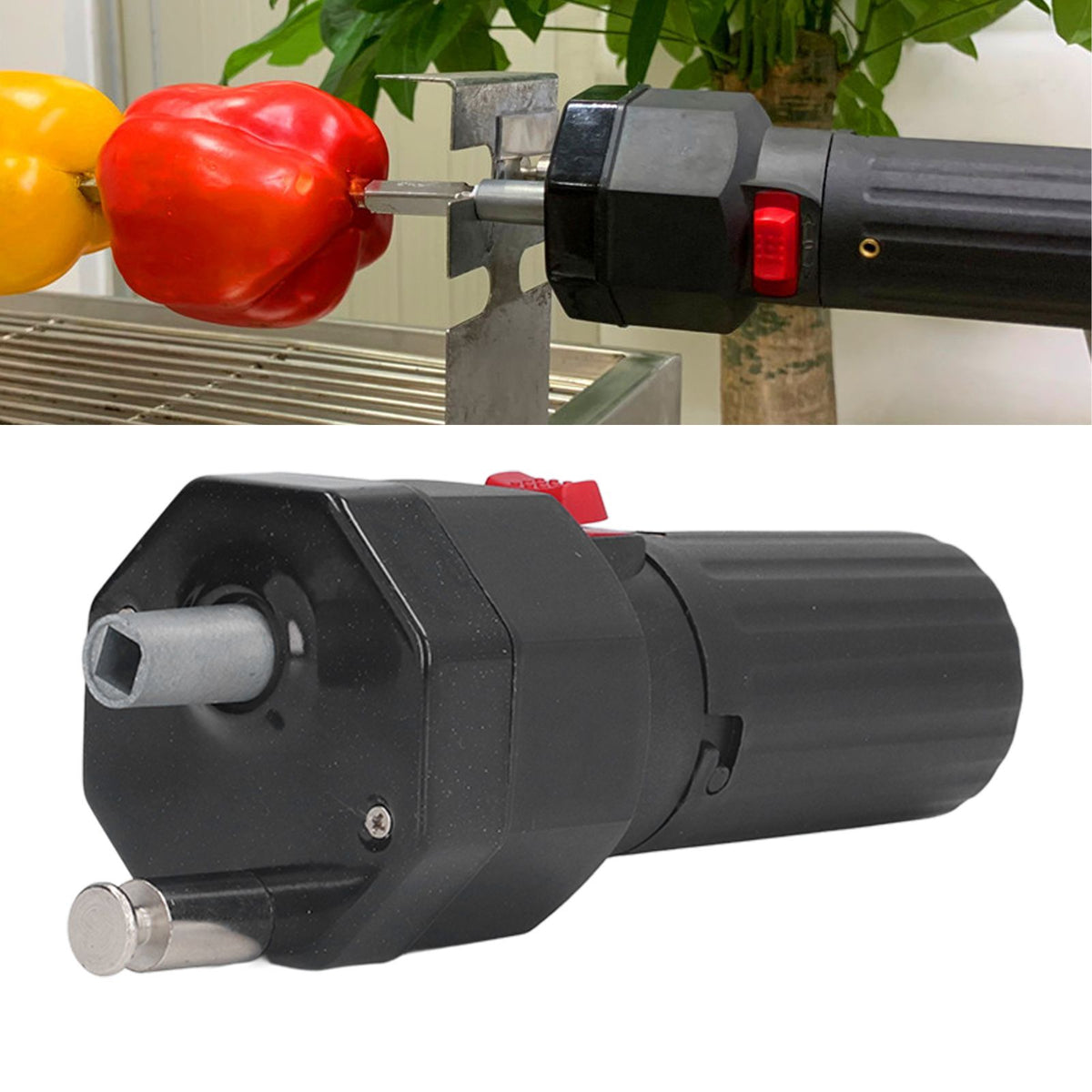 1.5V Barbecue Rotisserie Motor Low Power Consumption Good Insulation Low Noise BBQ Motor for Outdoor Camping Picnic
