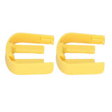 2pcs Car Wash Machine Quick Connector Buckle Car Washer C Clip Replacement Part for Karcher K2 K3 K7 Yellow
