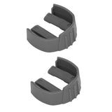 2pcs Car Wash Machine Quick Connector Buckle Car Washer C Clip Replacement Part for Karcher K2 K3 K7 Grey - Side View