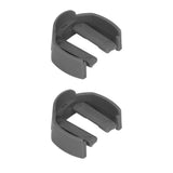 2pcs Car Wash Machine Quick Connector Buckle Car Washer C Clip Replacement Part for Karcher K2 K3 K7 Grey - Low Angle