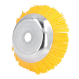 25mm Nylon Wheel Brush Trimmer High Hardness Nylon Manganese Steel Wire Trimmer Head for Courtyard Garden